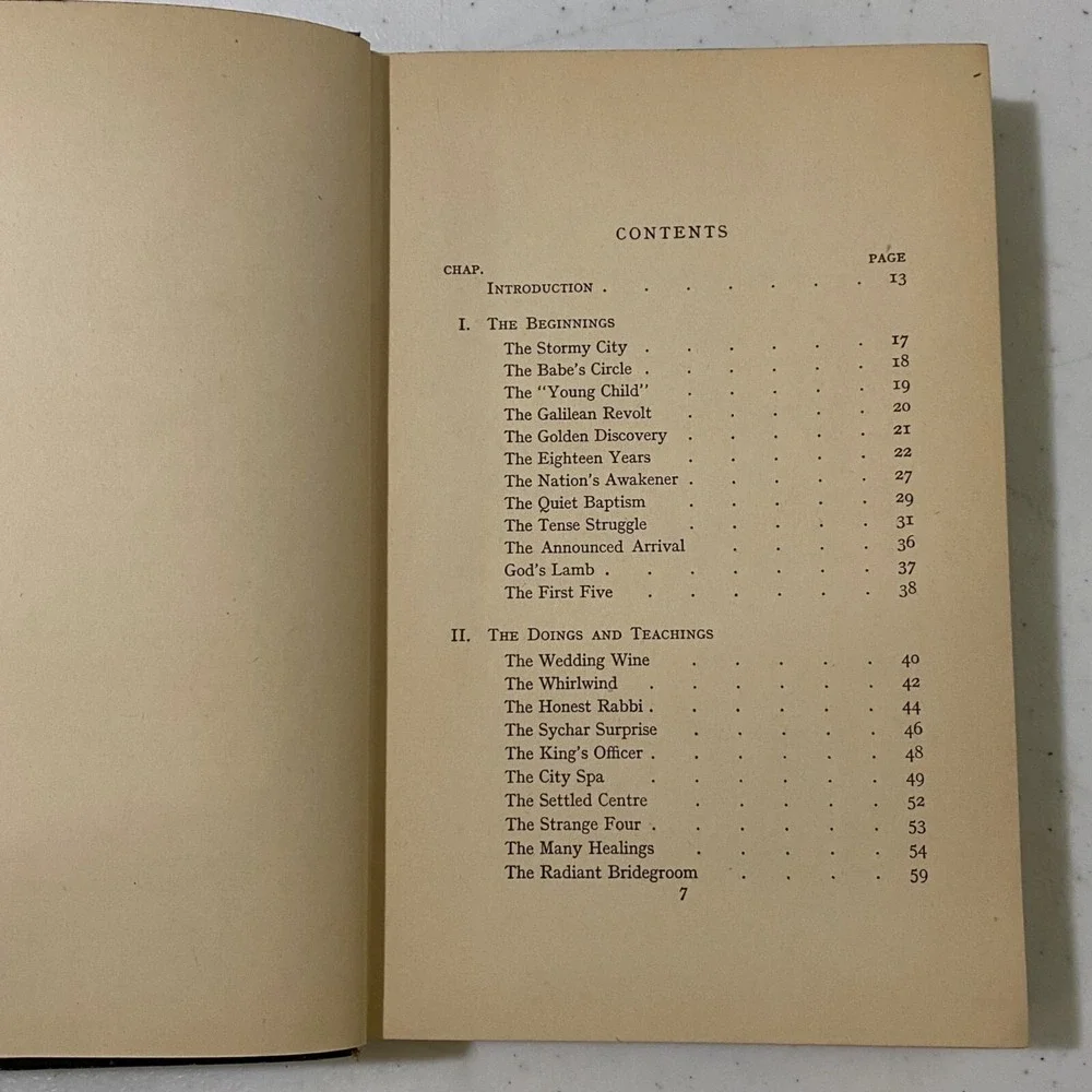 Jesus Hardcover S Pearce Carey Vintage Religious Book Christian‎ 1940s